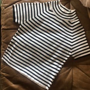 Kendall & Kylie | mockneck shirt